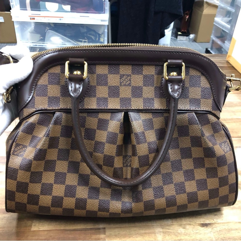 Louis Vuitton Trevi PM ebene canvas